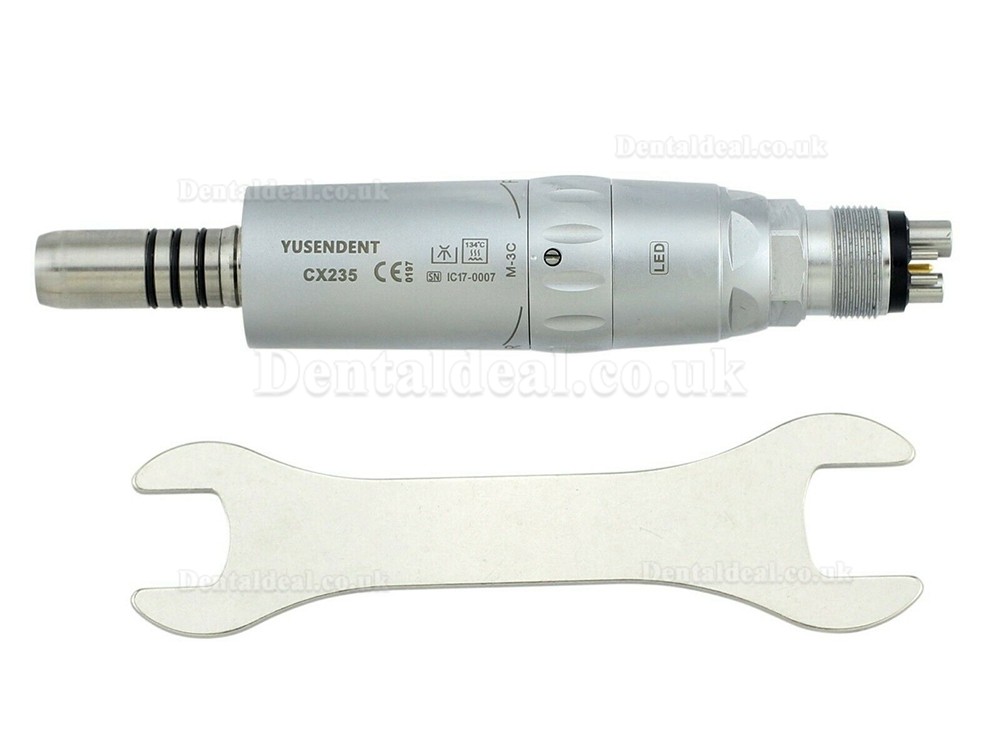 YUSENDENT COXO CX235-3C Dental LED Fiber Optic Air Motor Inner Water Handpiece 6 Hole Fit NSK